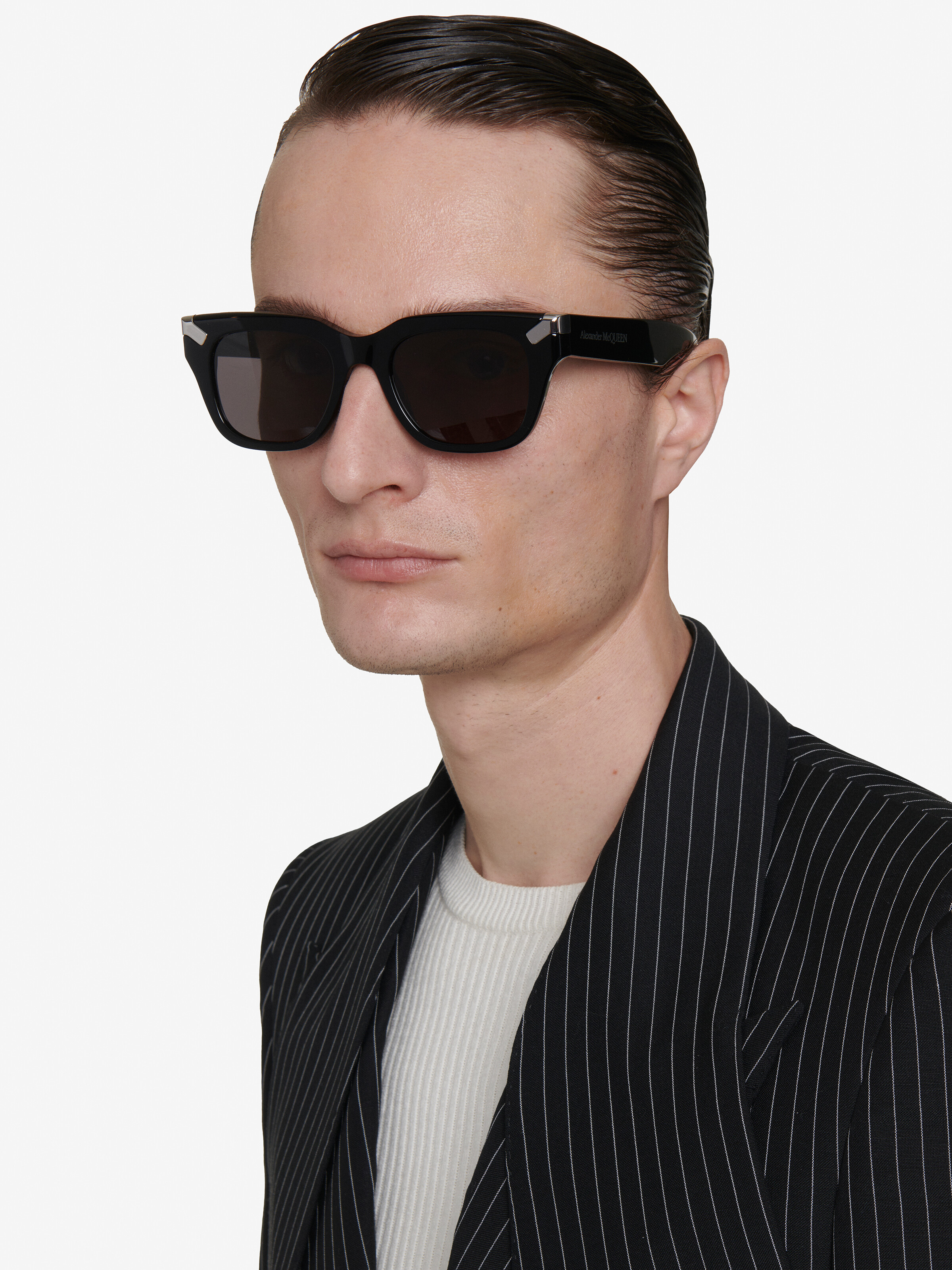 Punk Rivet Square Sunglasses