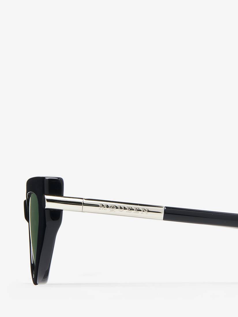T-bar Icon Cat-Eye Sunglasses