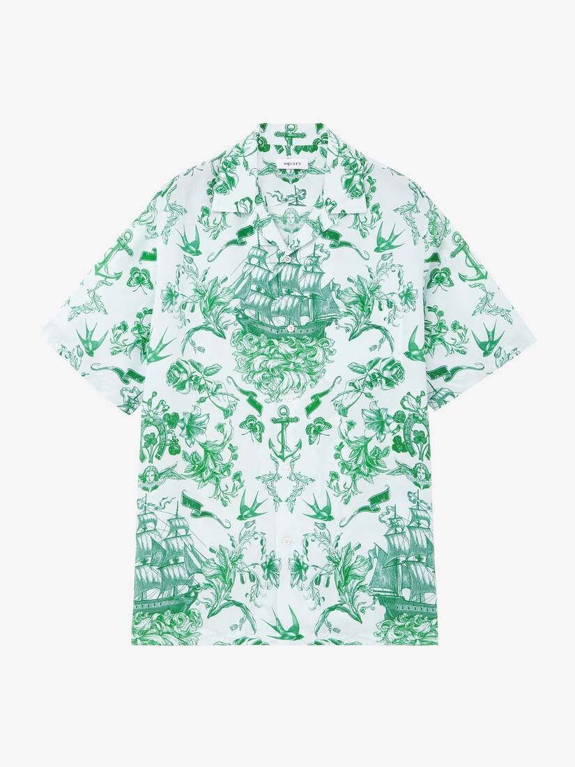 Sailor Tattoo Hawaiian Shirt
