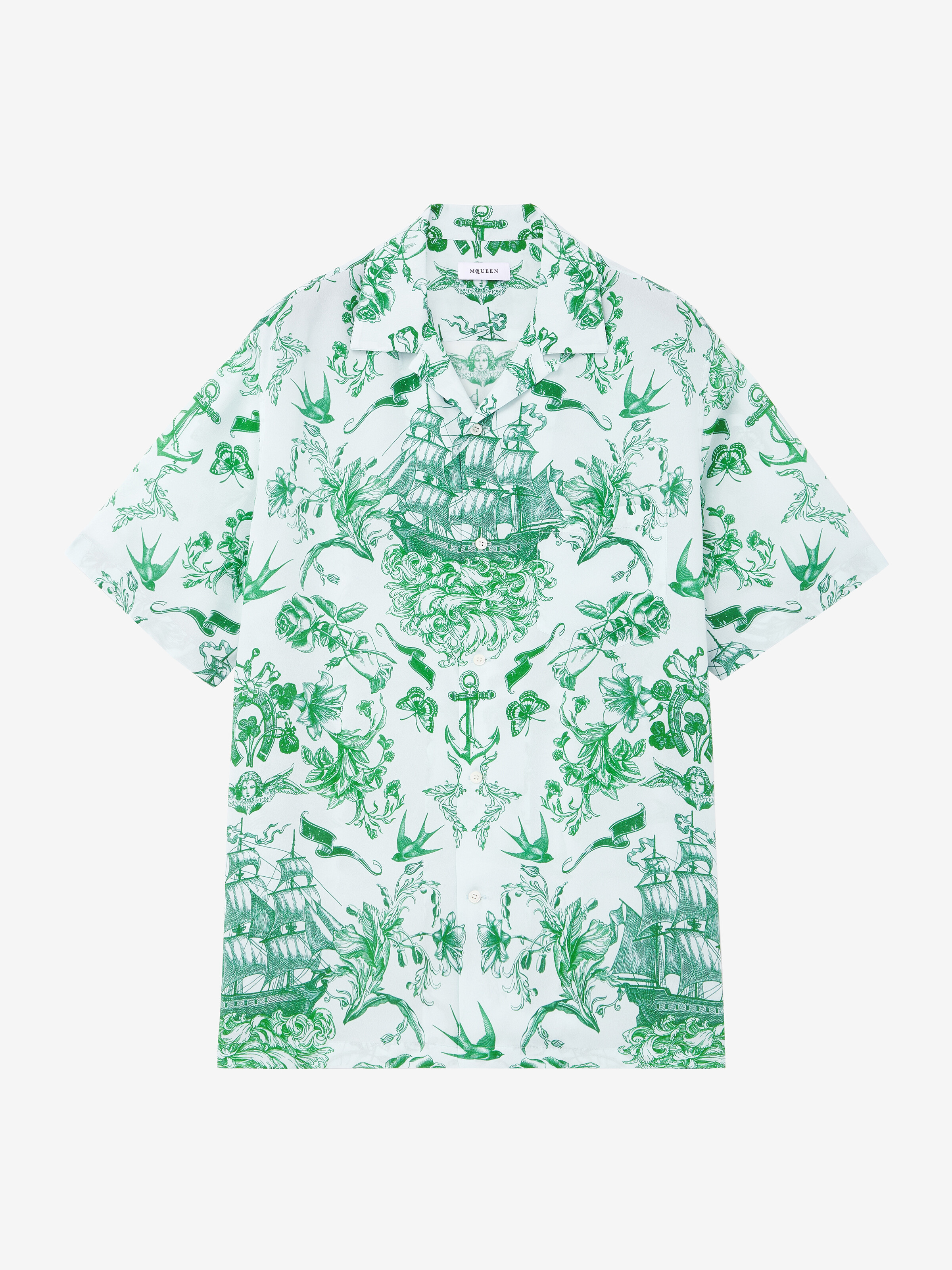 Sailor Tattoo Hawaiian Shirt