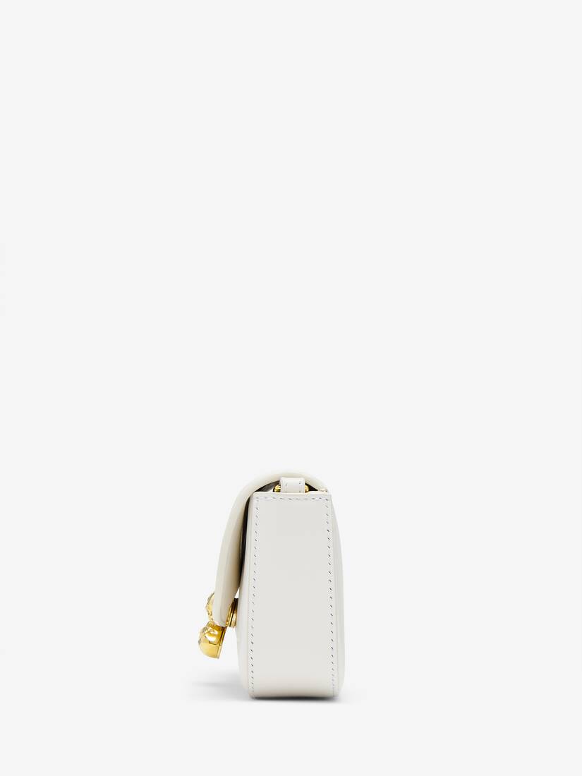 Small McQueen Skull Flower Bag