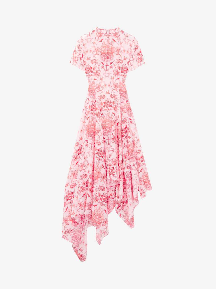 Sailor Tattoo Asymmetric Dress