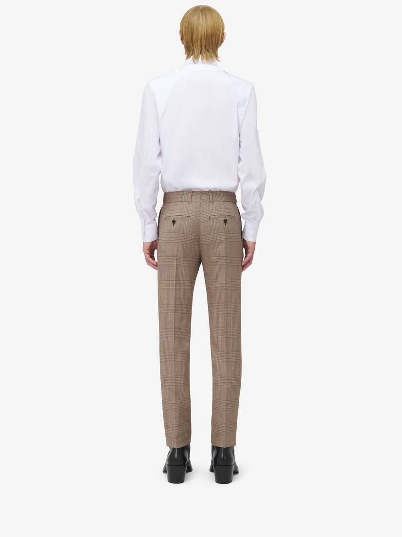 Low-Waisted Cigarette Trousers