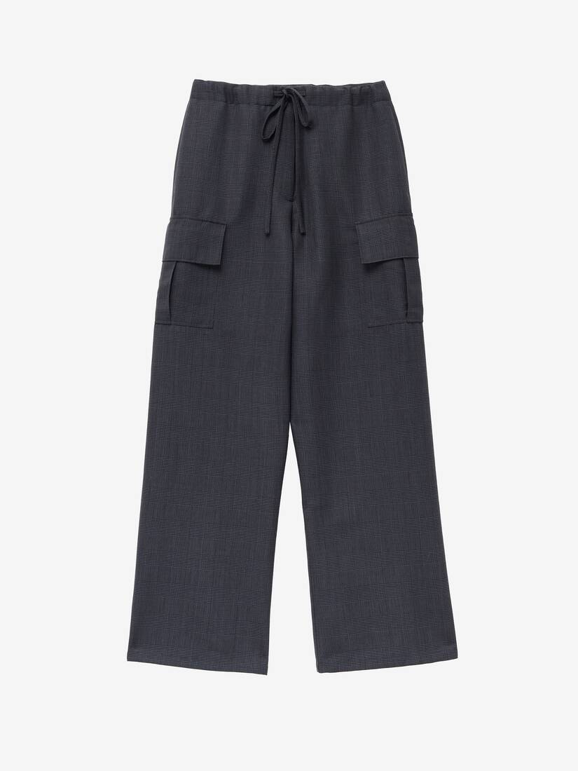 Prince Of Wales Cargo Trousers