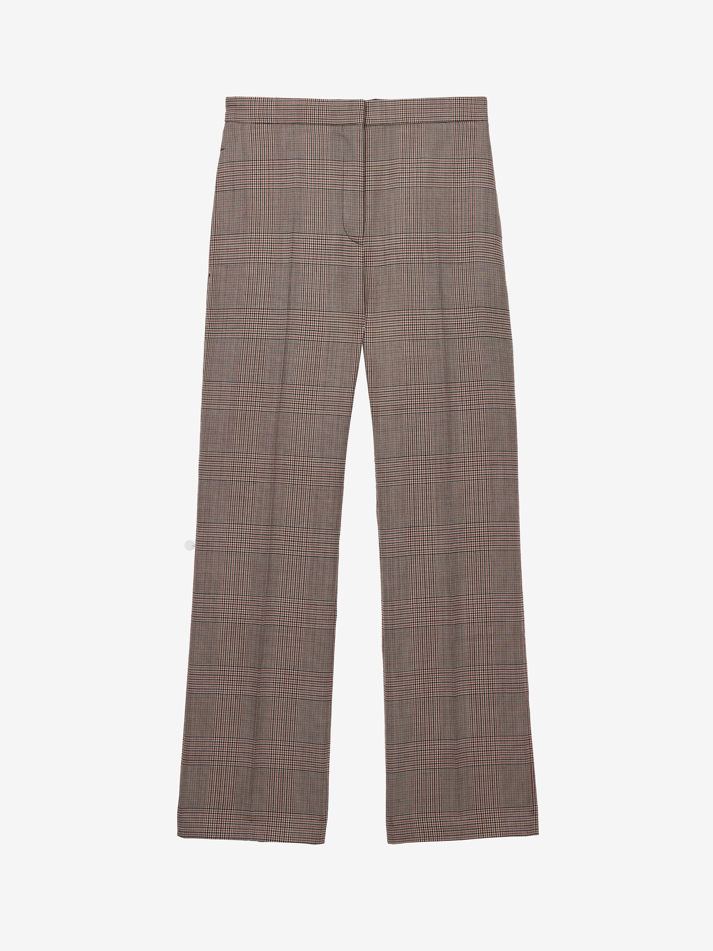 Heritage Check Kickback Trousers
