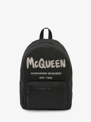 Alexander McQueen Synthetik Polyamid rucksack in Schwarz für Herren Herren Taschen Sporttaschen 