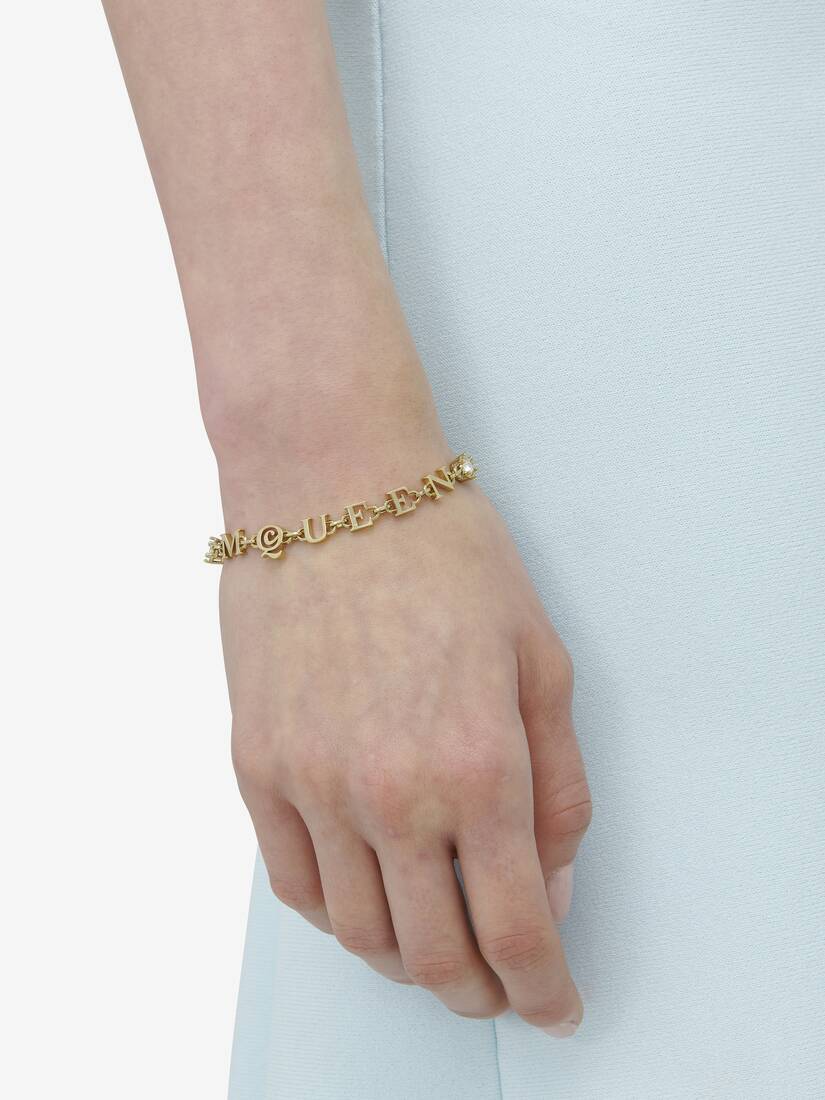 McQueen Chain Bracelet