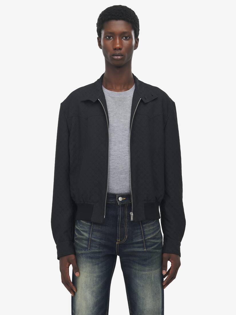 Cropped Harrington Jacket