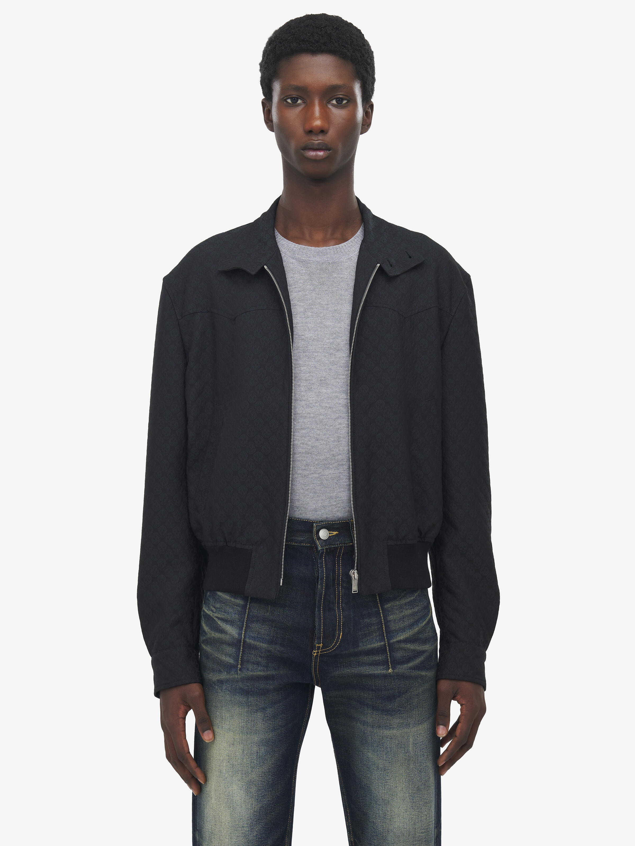 Cropped Harrington Jacket