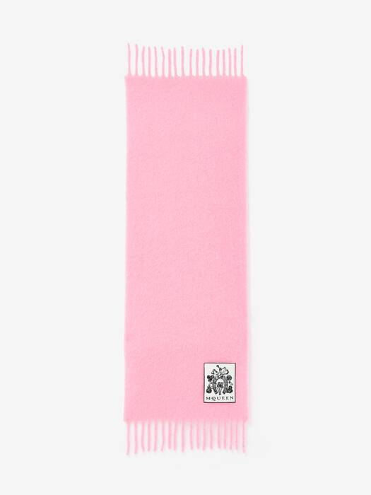 マフラー・ストール alexander mcqueen Pink alpaca blend scarf Alexander McQueen Pink Alpaca Blend Scarf | italist, ALWAYS