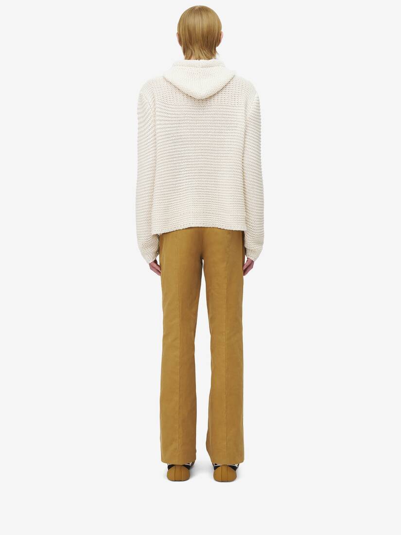 Sweat À Capuche Court, Avec Logo McQueen