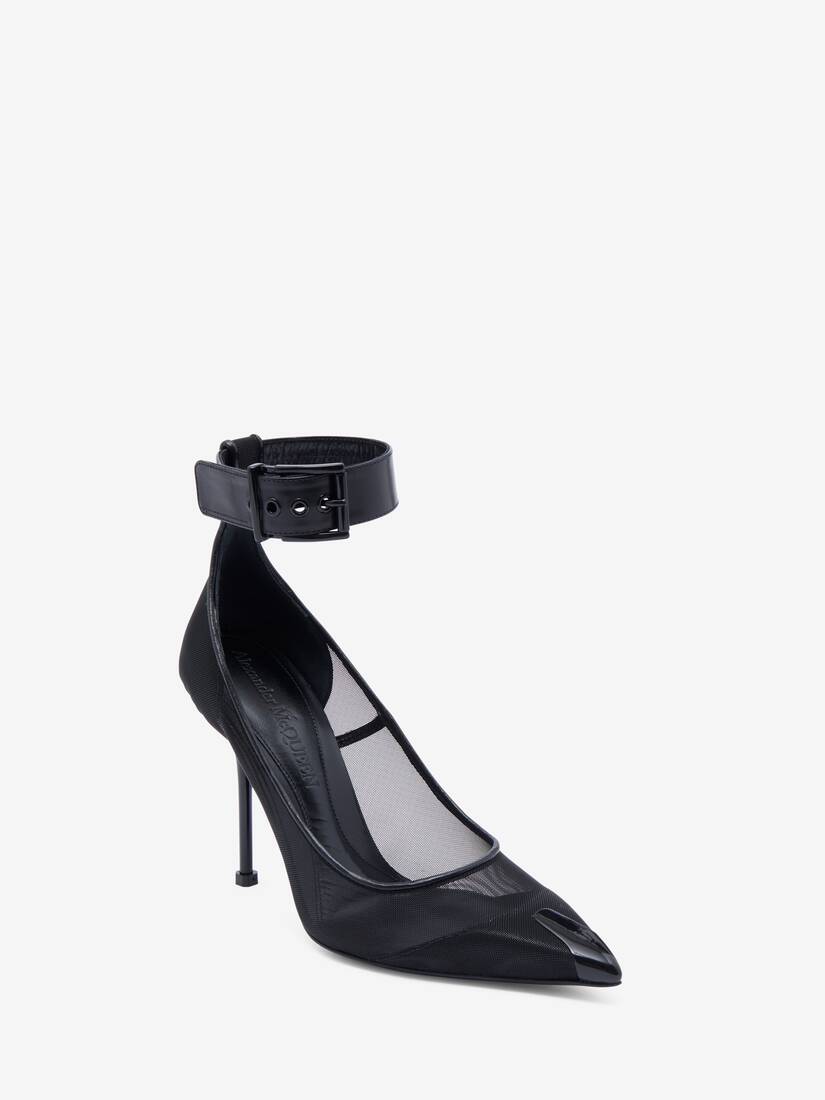 Punk Ankle Strap Pump