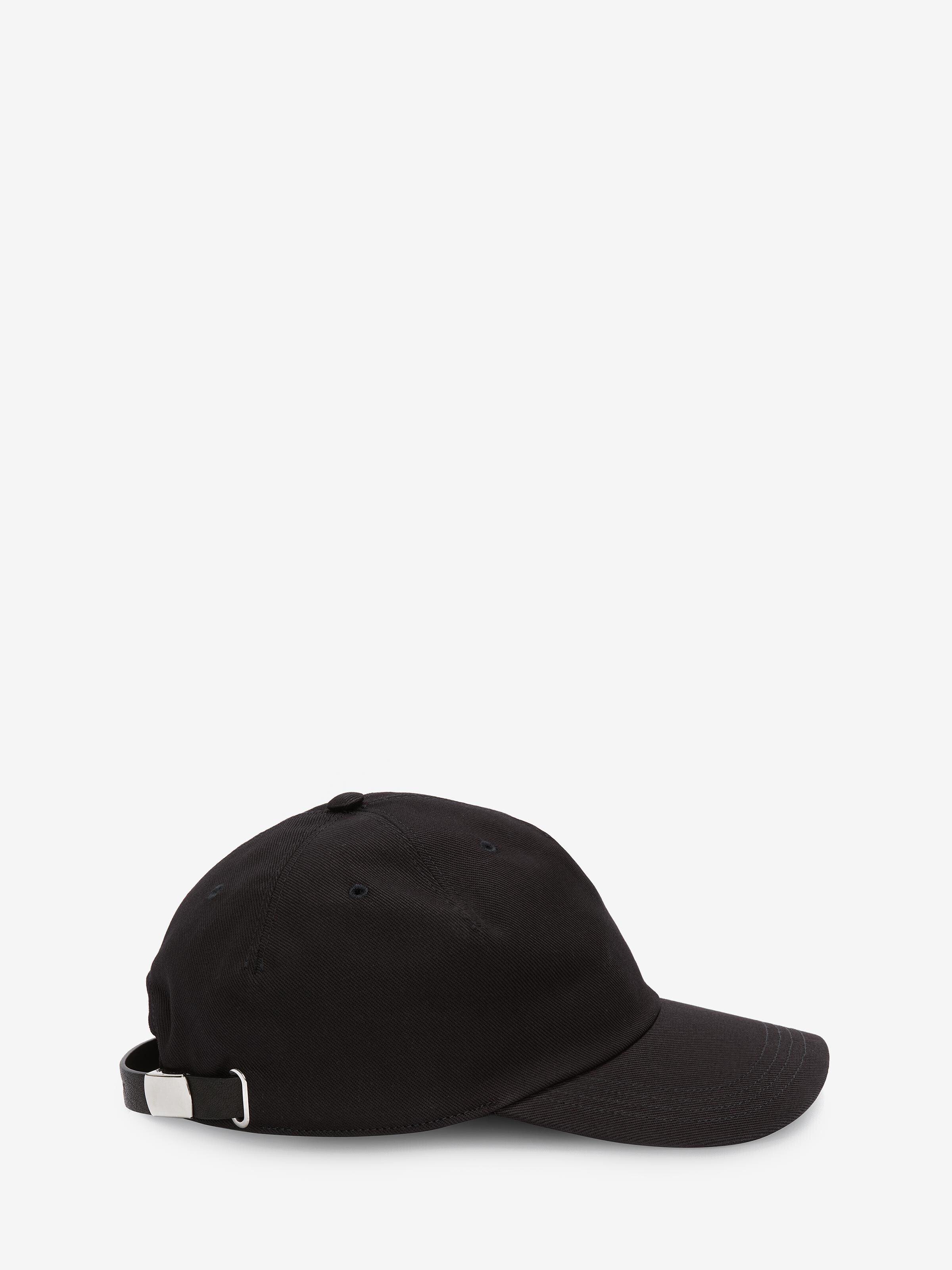 Men's McQueen Baseball Cap in Black in 100% Cotton | Alexander McQueen - image 4