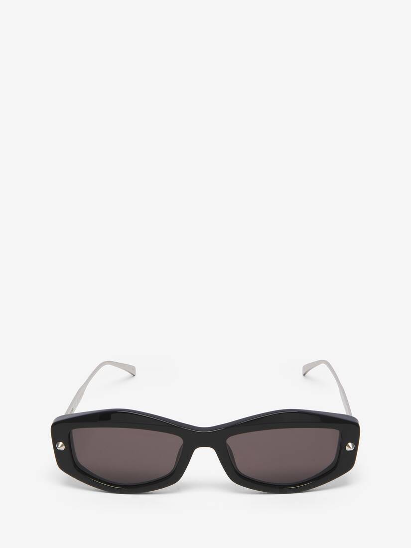 Spike Studs Geometrical Sunglasses