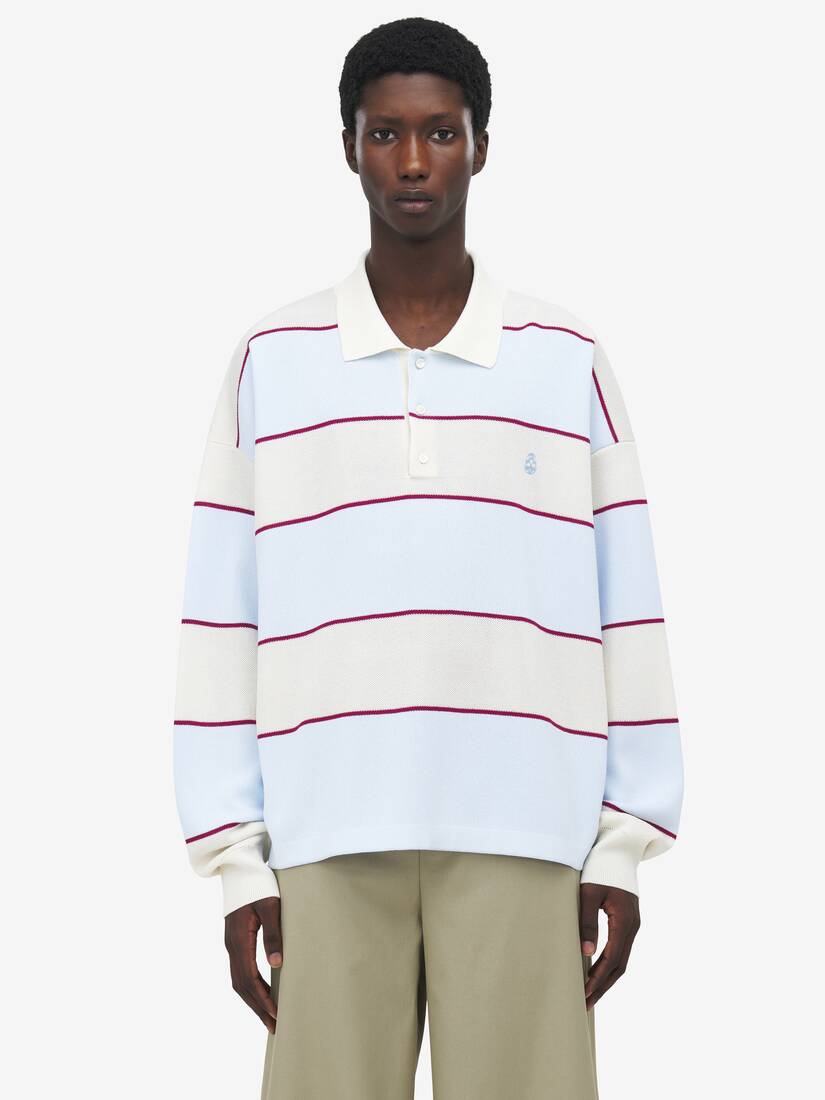 Rugby Stripe Polo Shirt