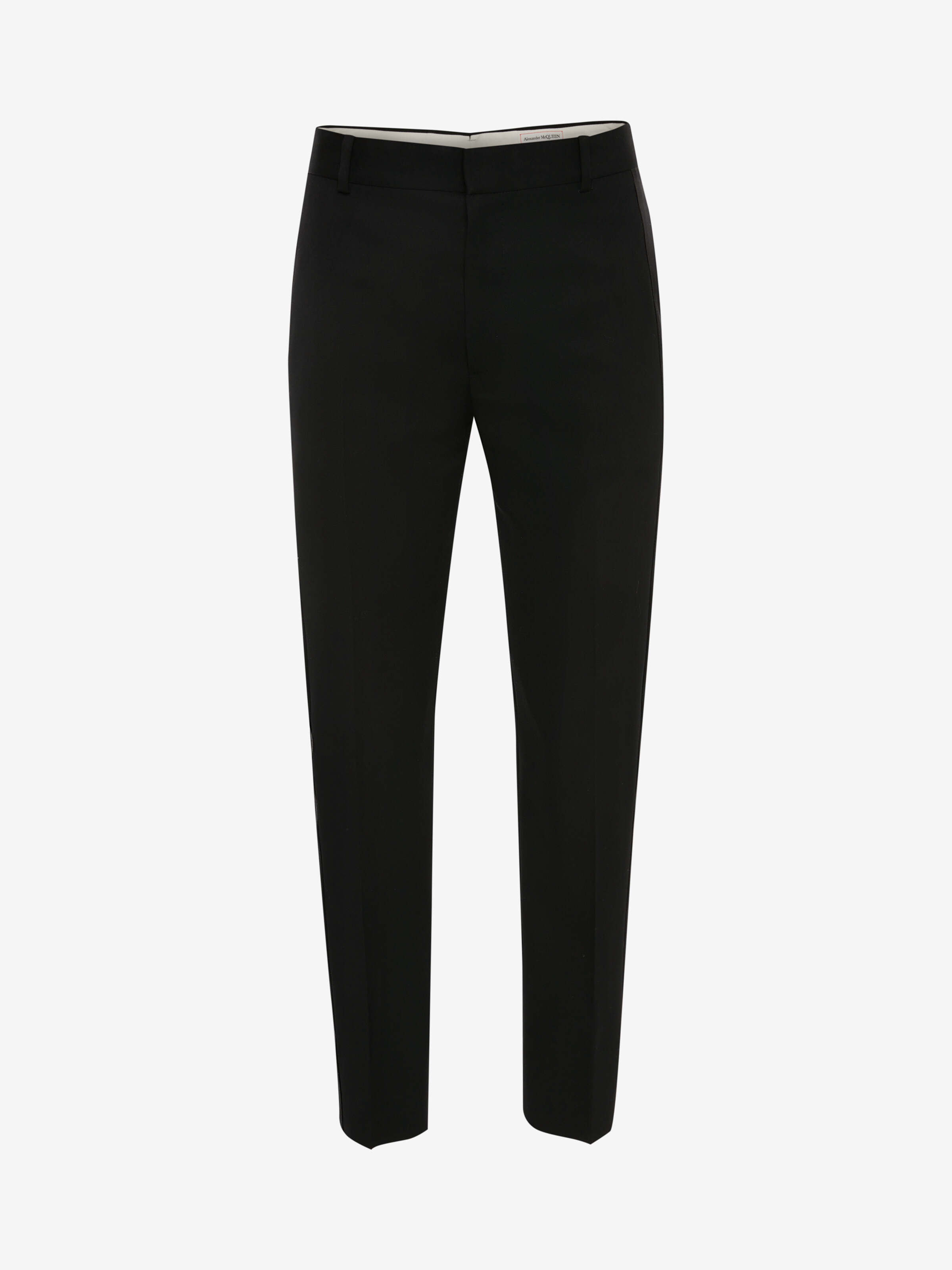 Tailored Cigarette Trousers | ブラック | Alexander McQueen JP