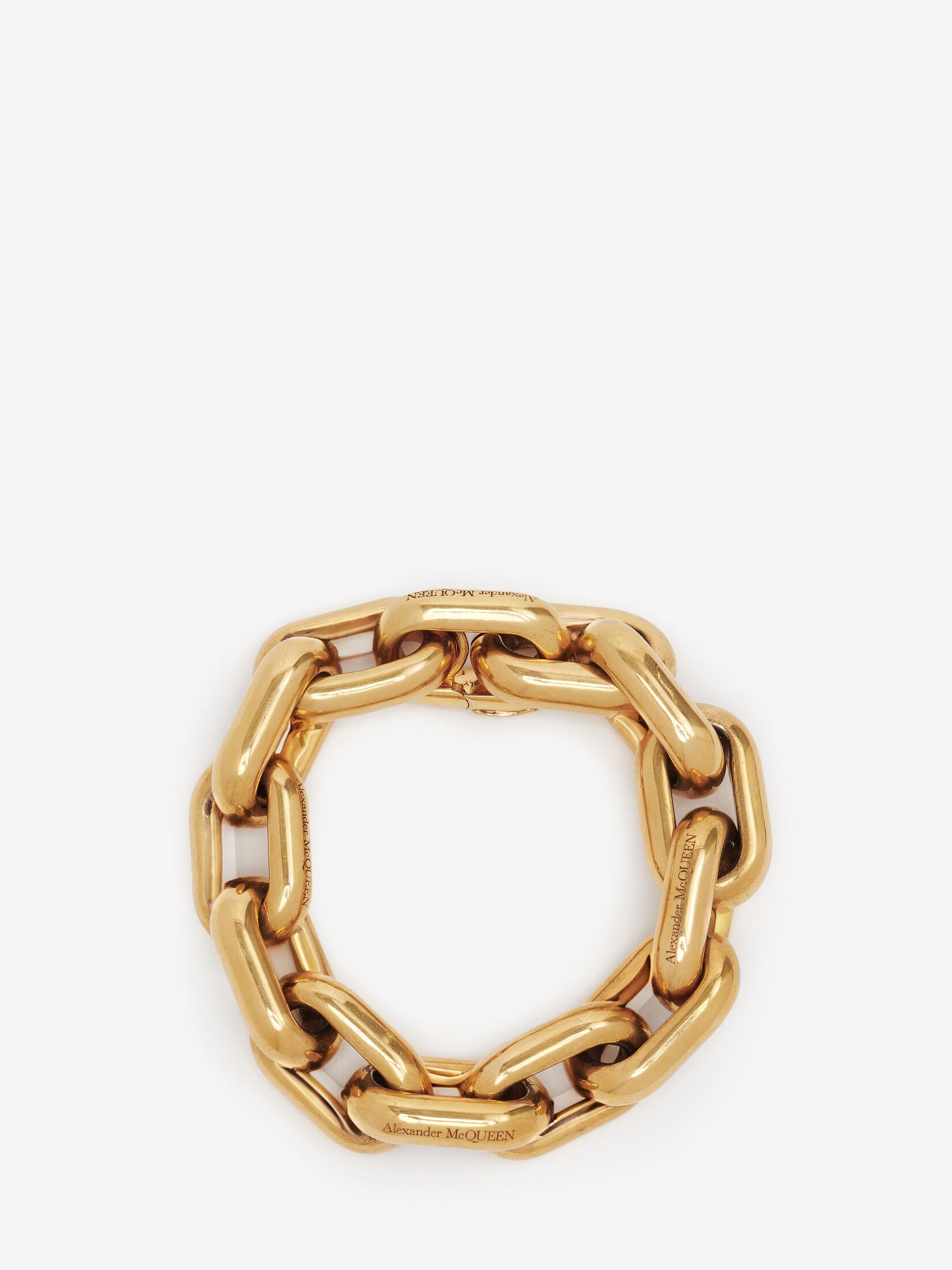 Bracelets & Bangles Alexander Mcqueen - Skull brass detail bracelet -  554600J127I1000