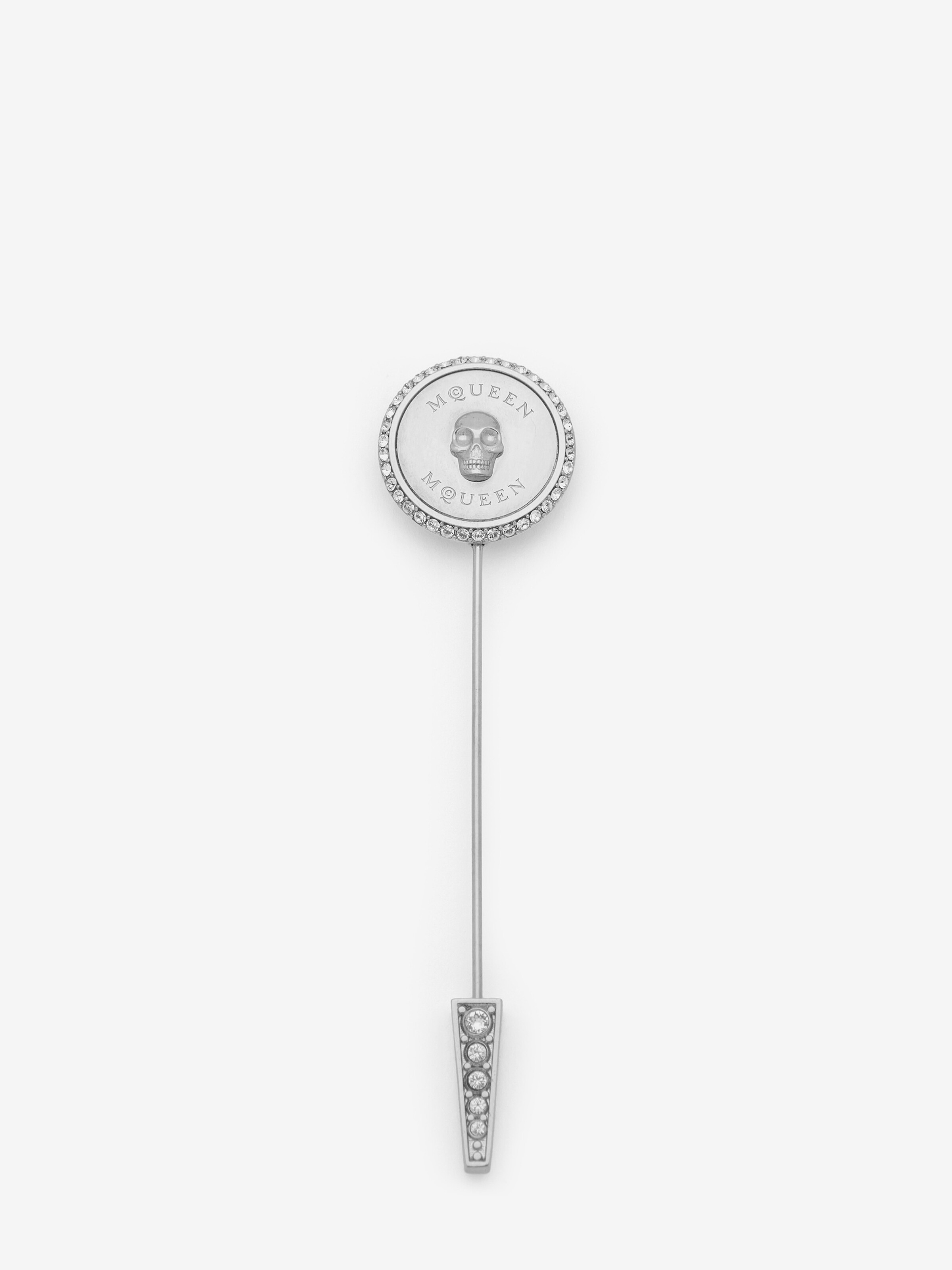 Sovereign Skull Pin Brooch