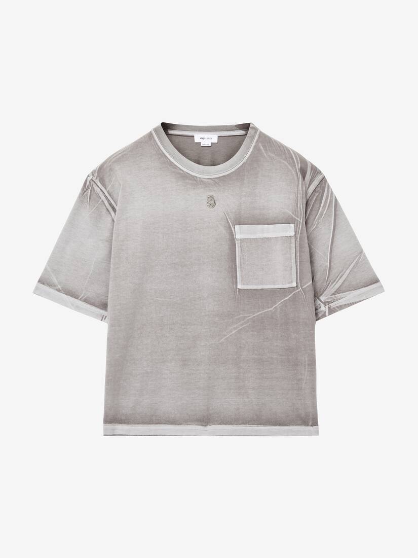 Overdyed Cropped T-shirt