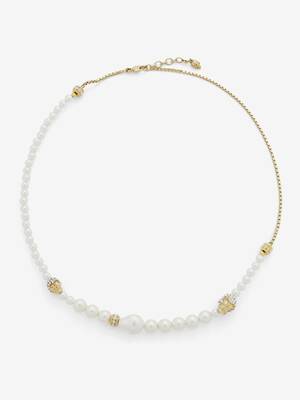 アクセサリー pearl necklace Fashion White Cubic Zirconia Pearl Necklace For Women