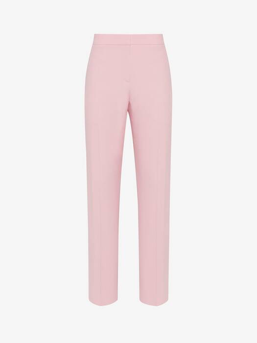 Womens Dp Petite Pale Pink Naples Ankle Grazer Trousers, Pink | Compare |  Trinity Leeds