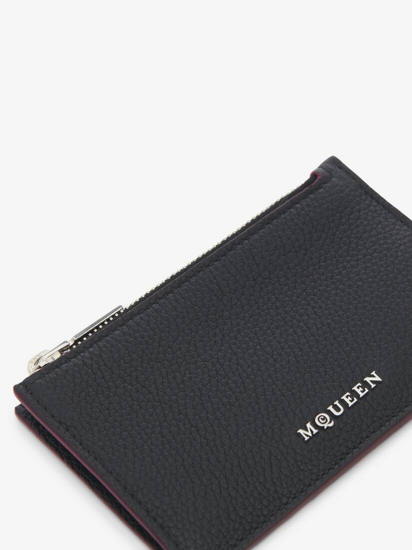 Porte-cartes zippé McQueen Sling