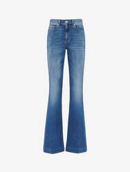 Narrow Bootcut Denim Trouser