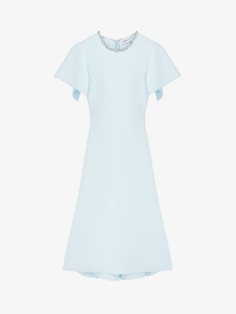 Crystal Stencil Midi Dress