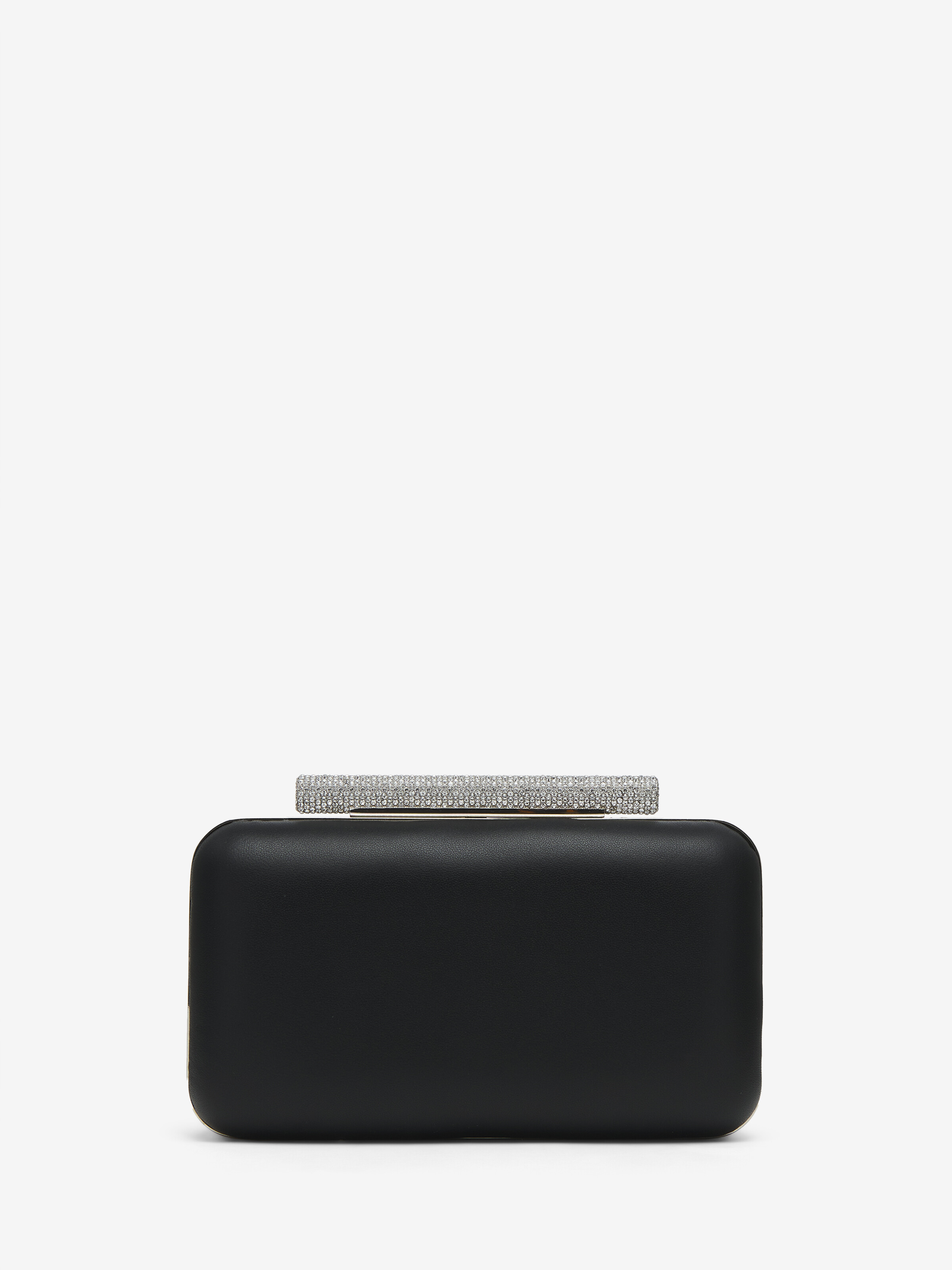 Women's McQueen T-Bar Box Clutch in Black in Lamb Leather | Alexander McQueen - image 5