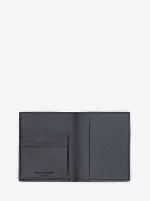 Leather Billfold Wallet in Black | Alexander McQueen US