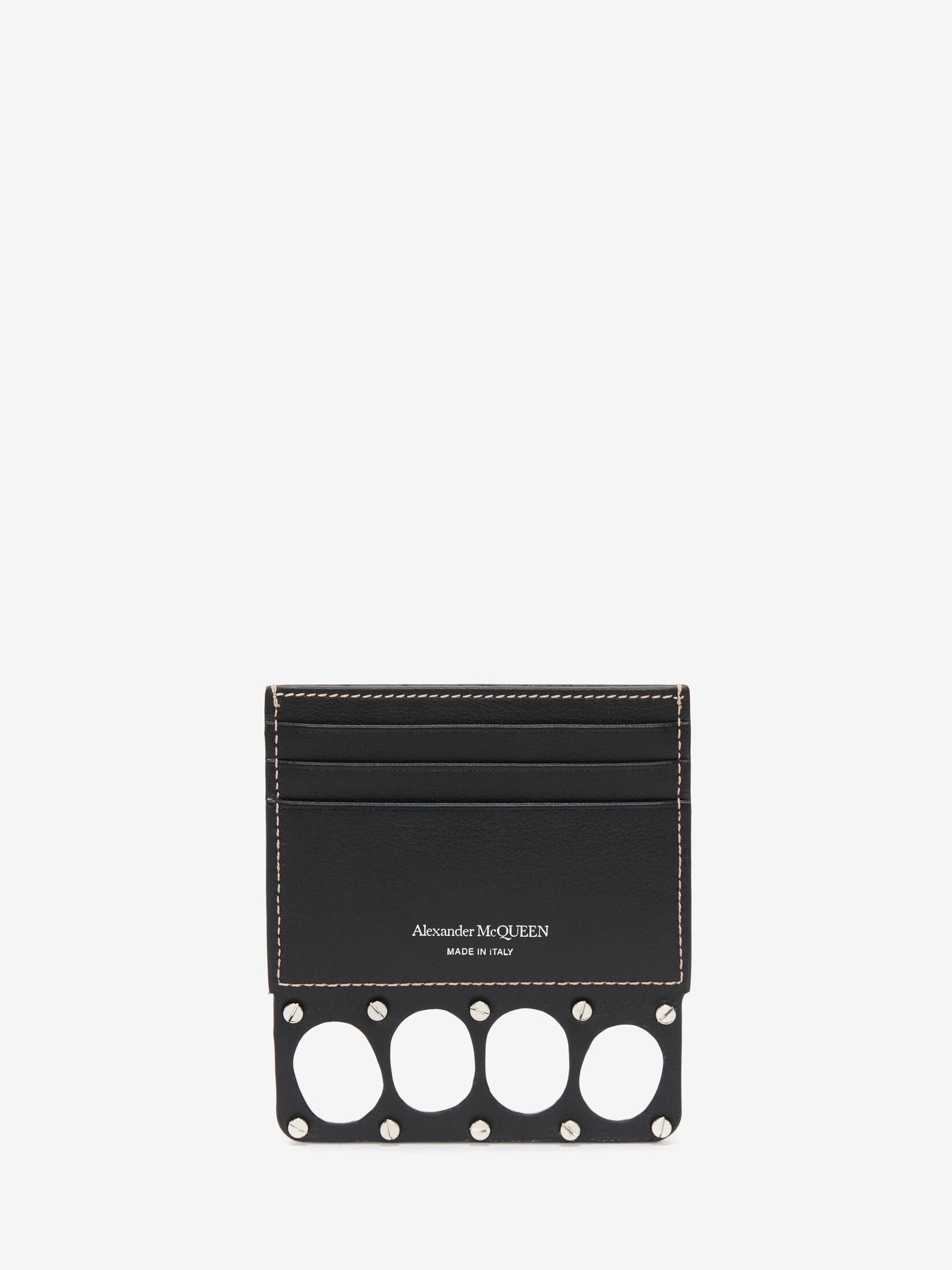 The Grip zip pouch in Black | Alexander McQueen US