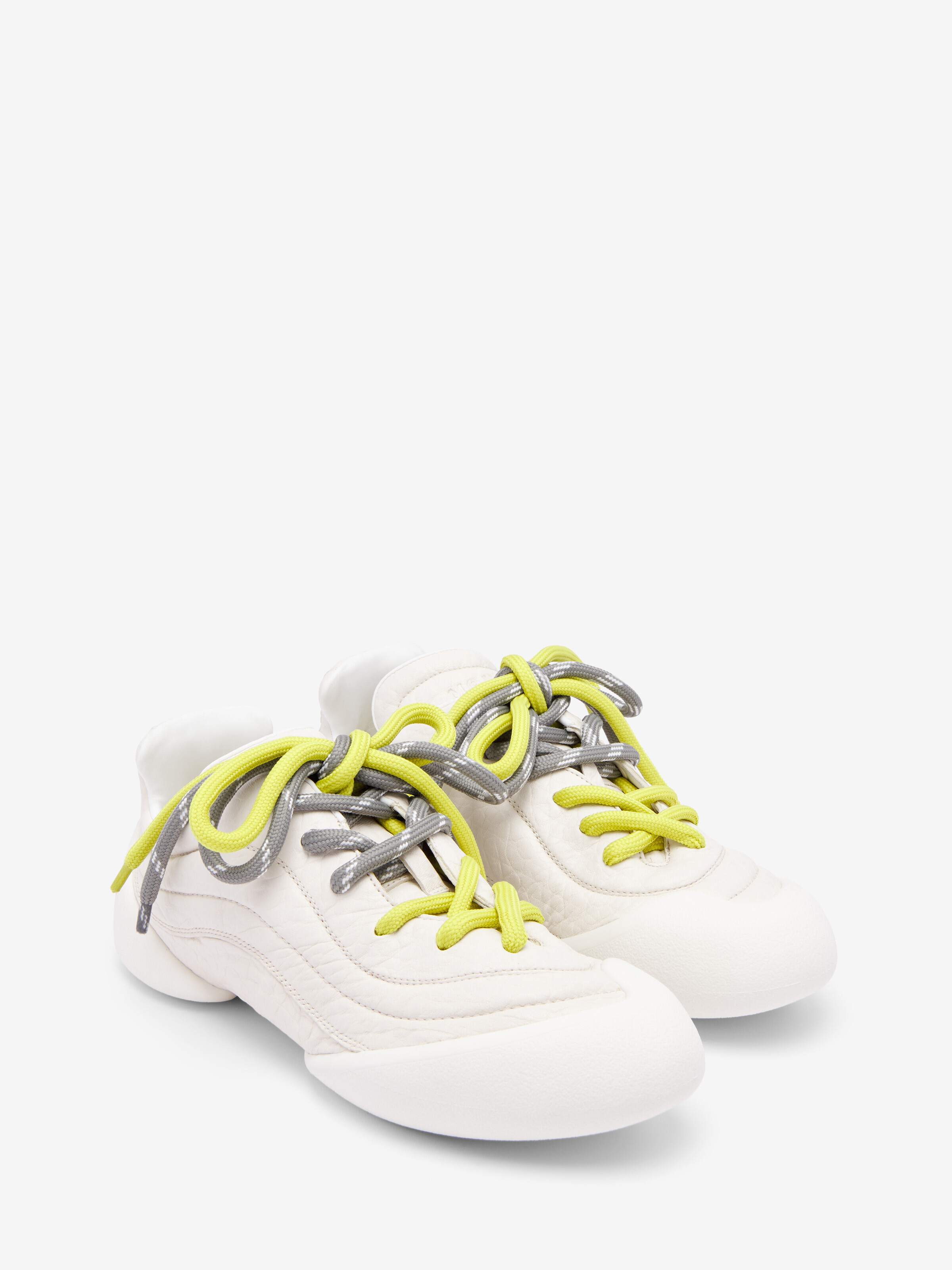 Men's Flexion Sneaker in Off White in Shearling | Alexander McQueen - image 2