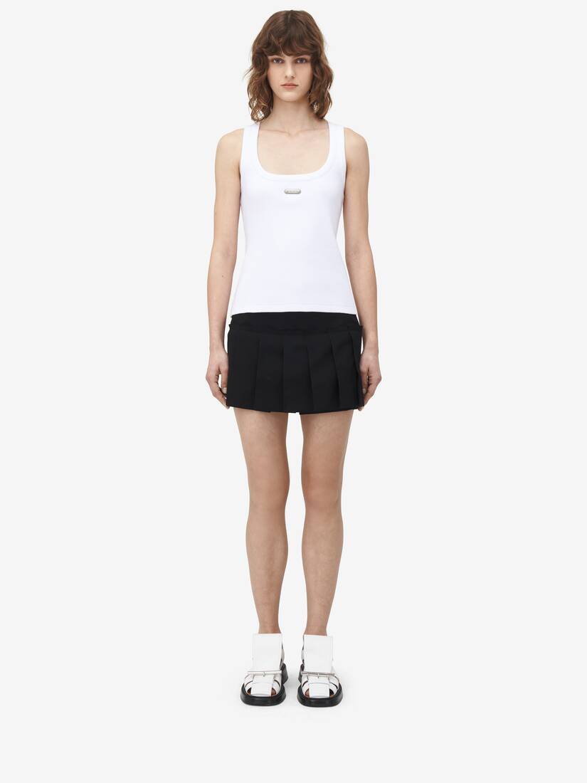 McQueen Placket Tank Top | Alexander McQueen - image 2