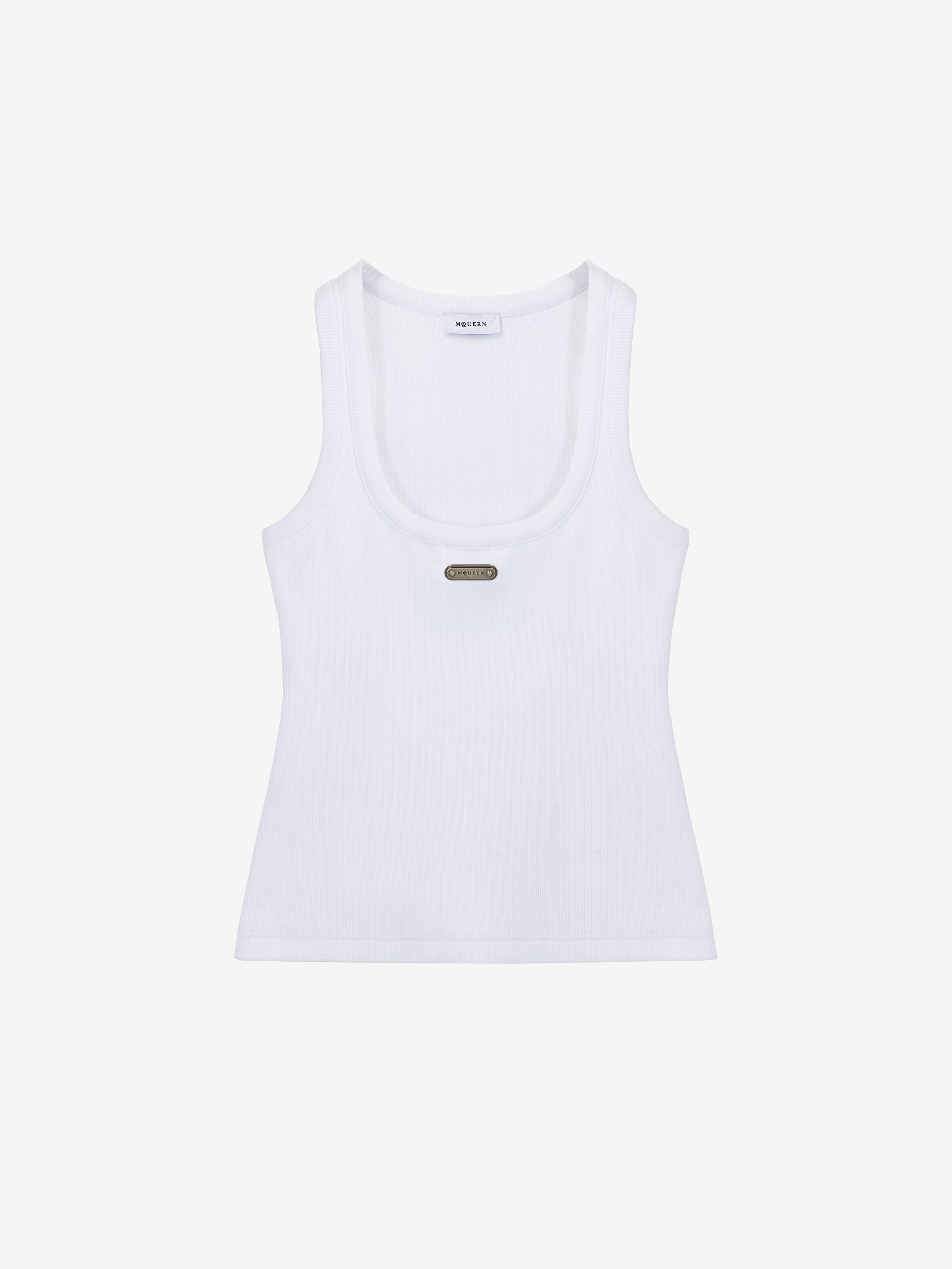 McQueen Placket Tank Top