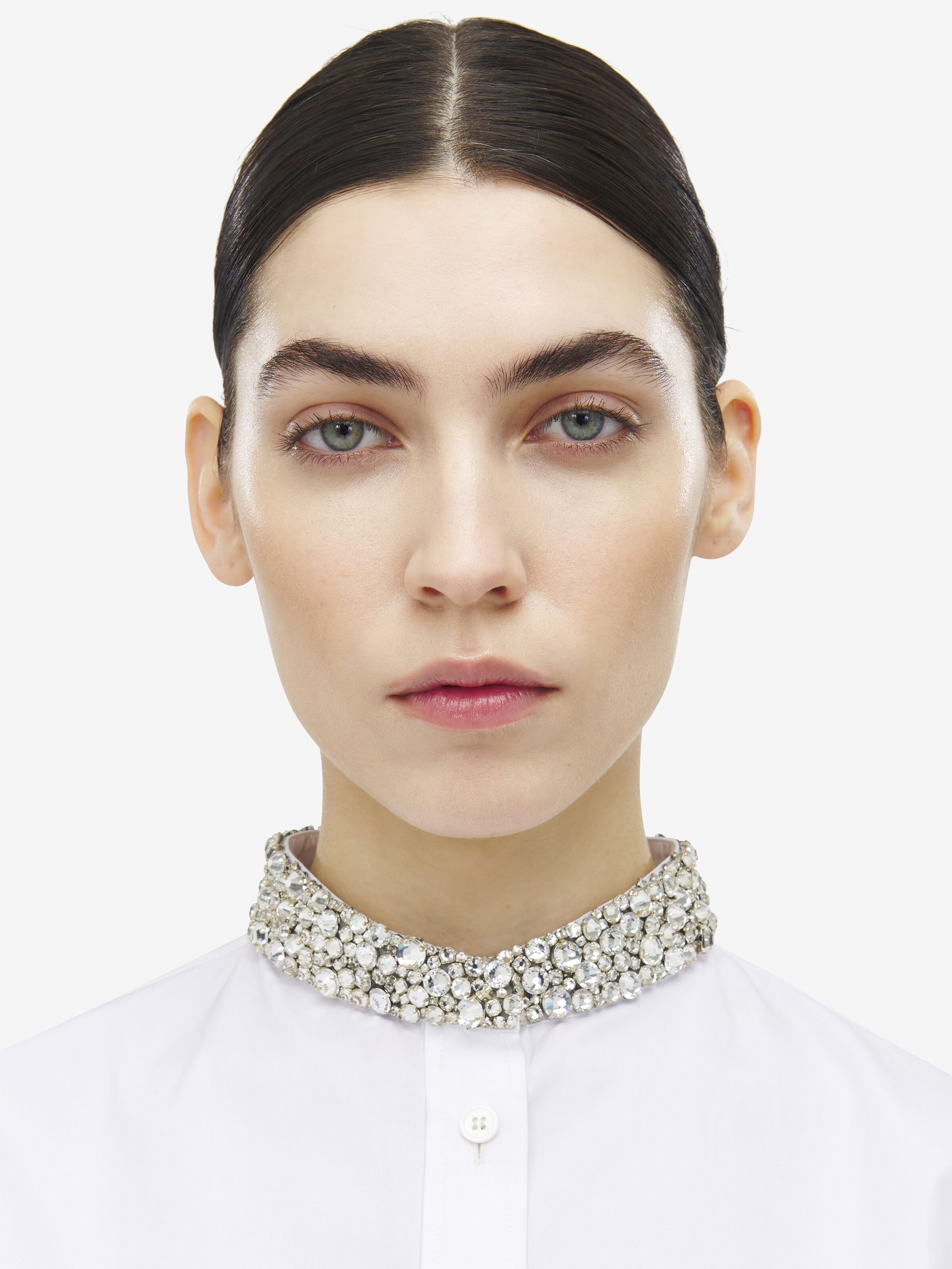 Crystal Embroidery Shirt