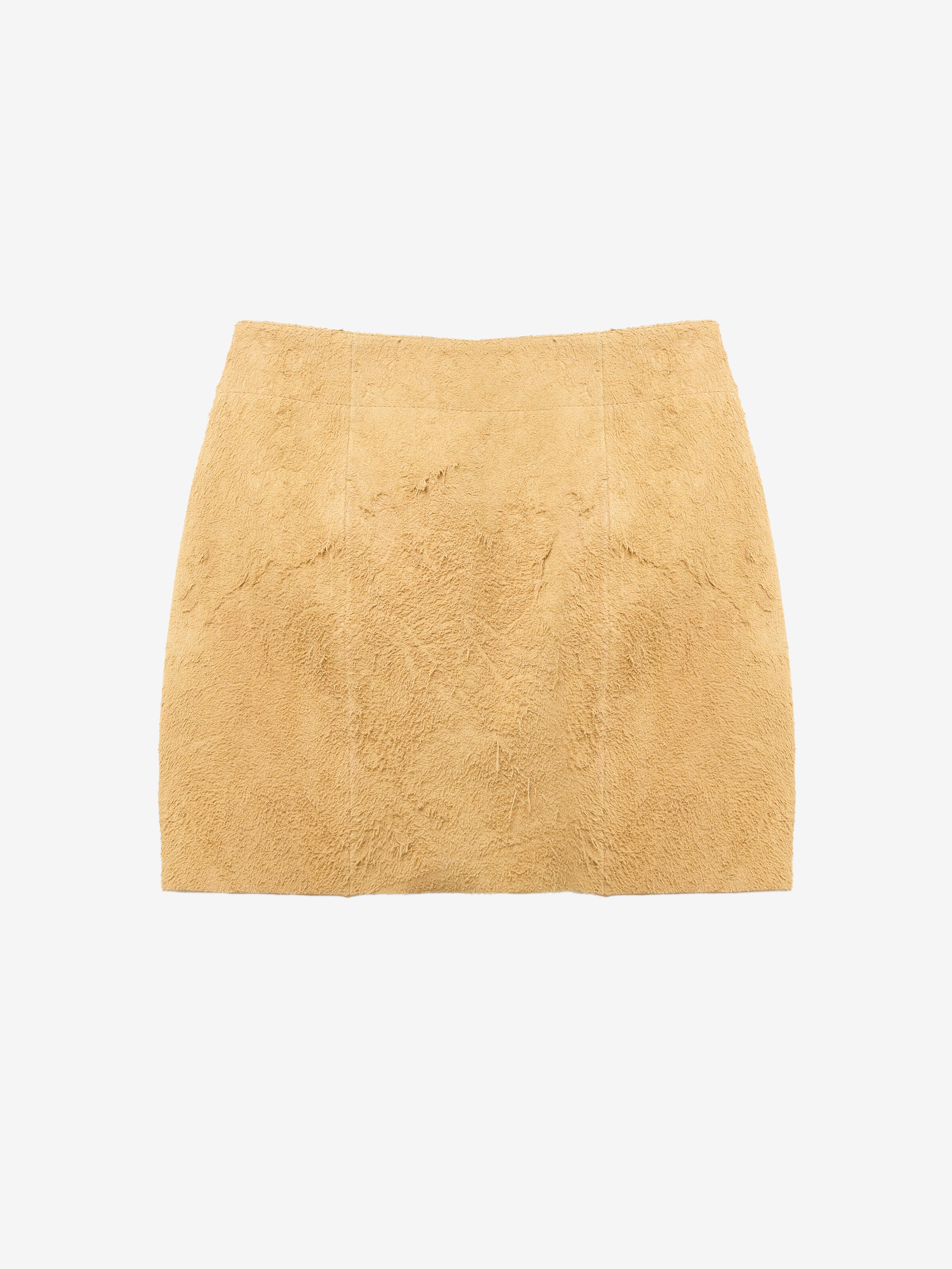 Suede Mini Skirt