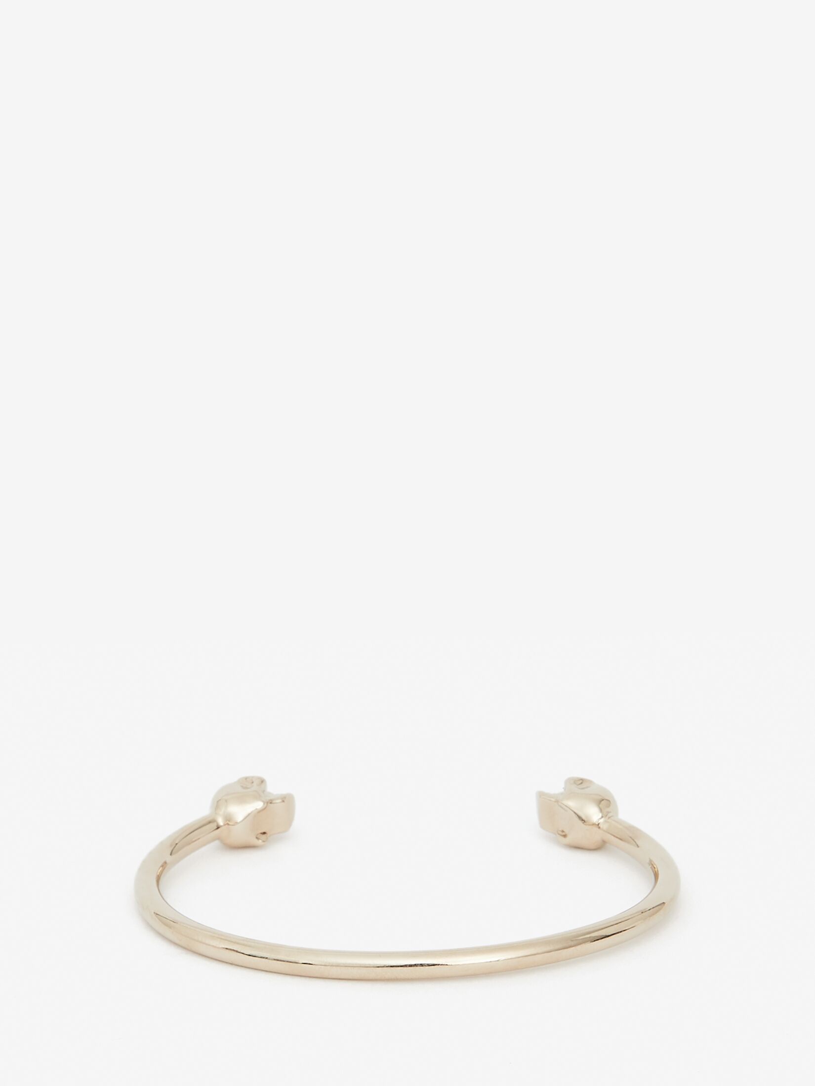 Thin Twin skull bracelet