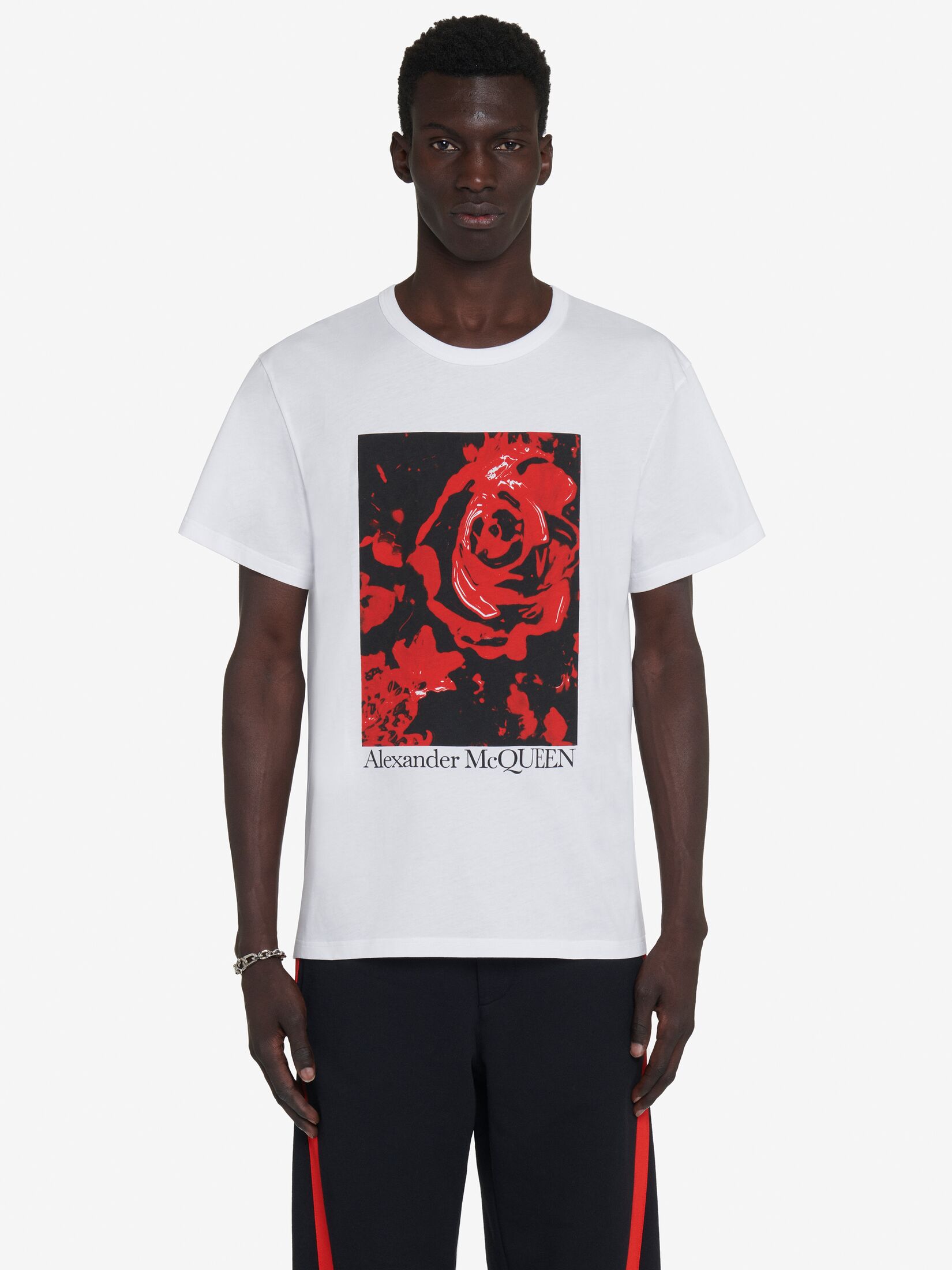 T-Shirt mit Wax Flower-Print