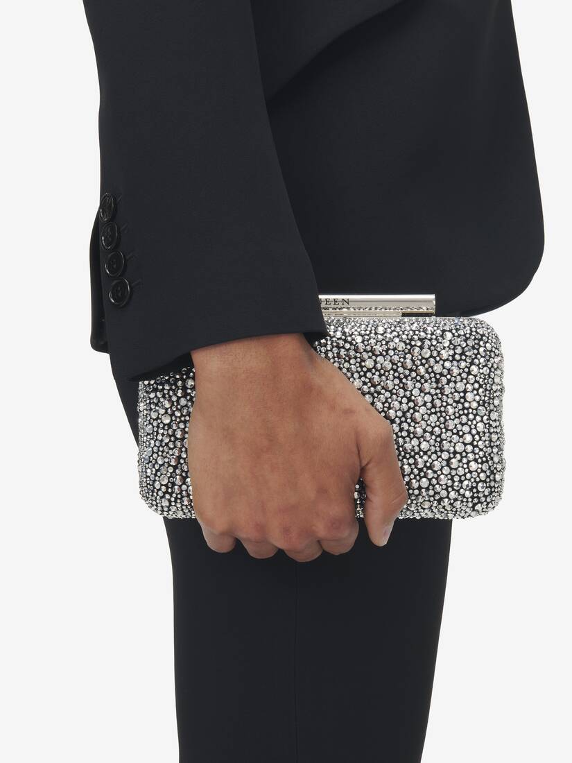 McQueen T-Bar Box Clutch