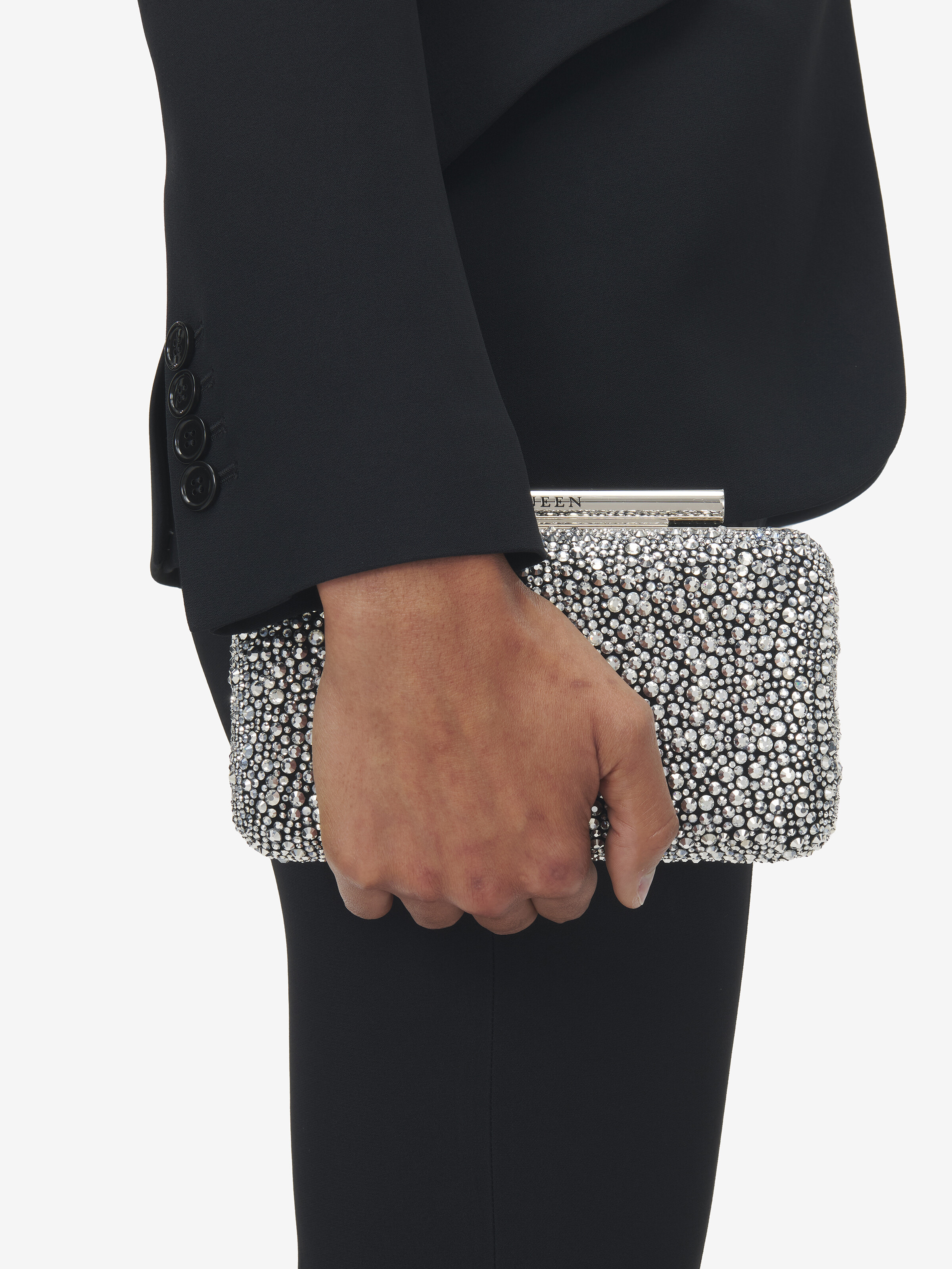 McQueen T-Bar Box Clutch