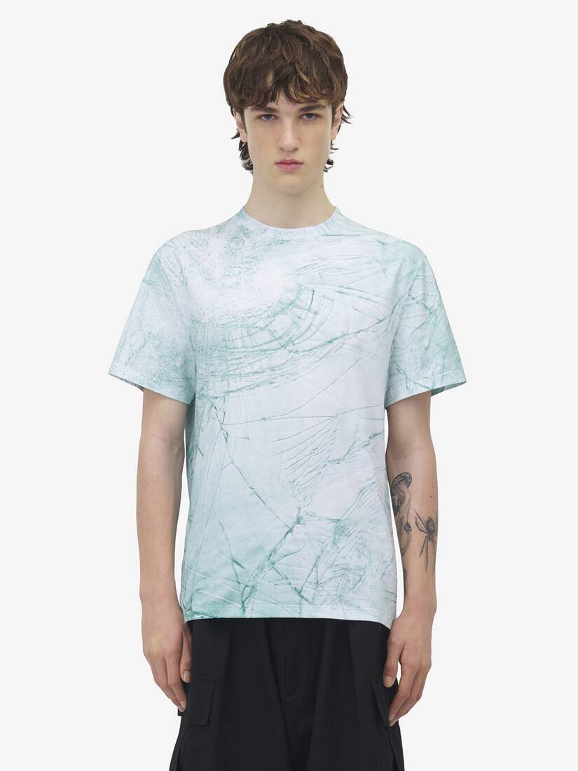T-shirt Smashed Glass
