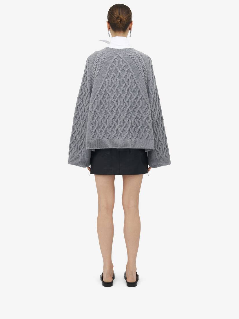 Cable Crew Neck Jumper