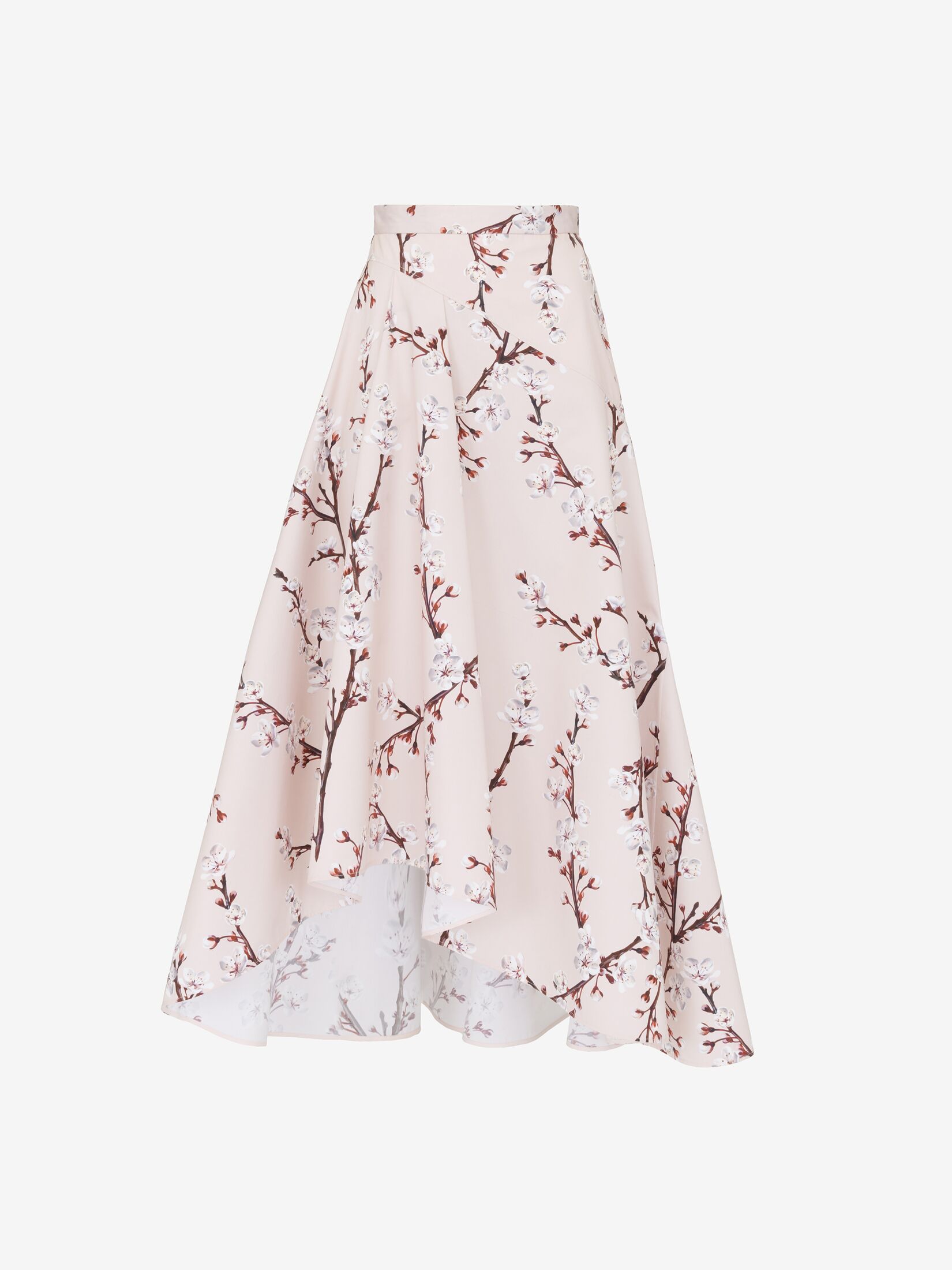 Blossom Asymmetric Midi Skirt