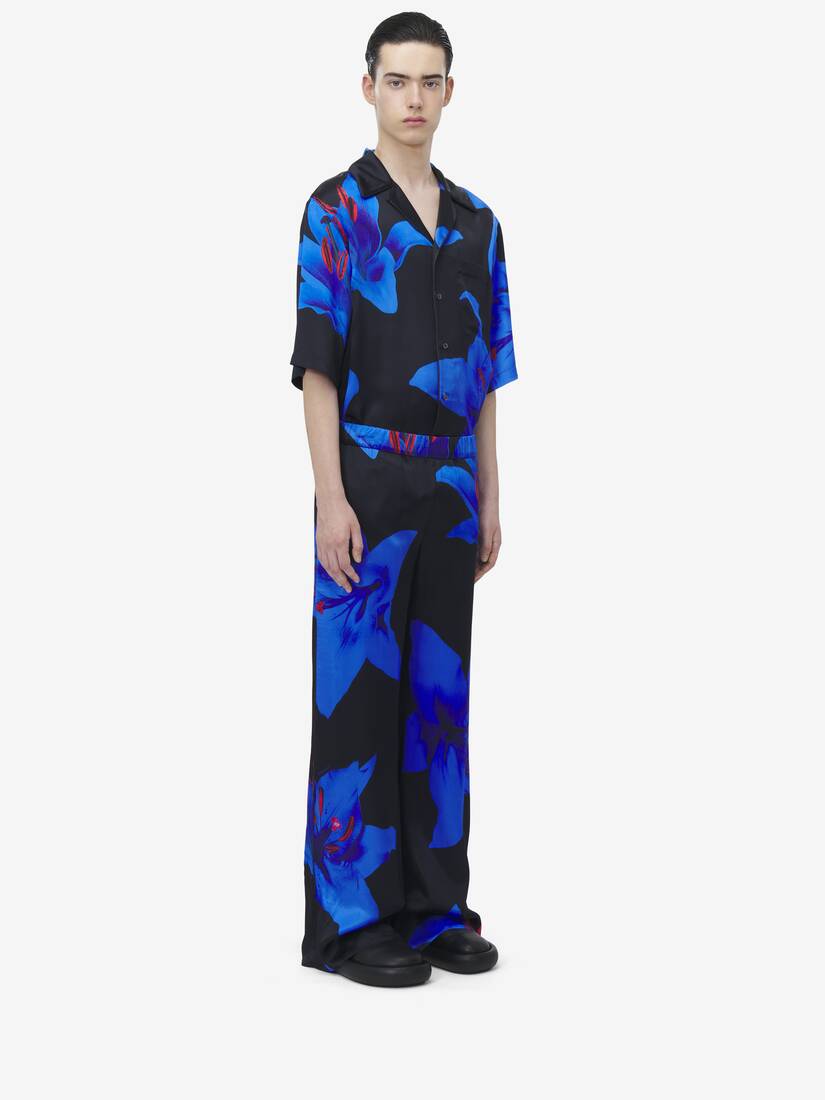 Blue Lily Pyjama Trousers