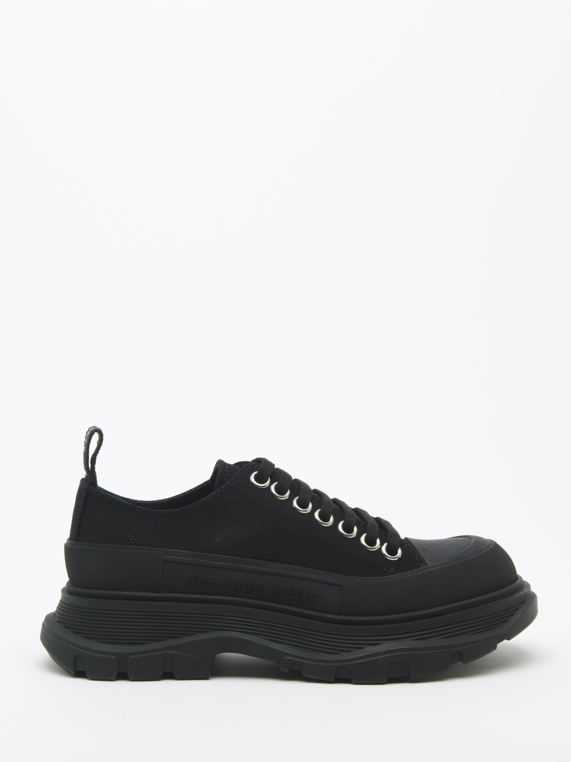 Scarpe Stringate Tread Slick | Nero | Alexander McQueen IT