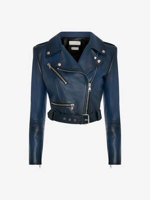 Women's Leather Jackets & Coats | アレキサンダー・マックイーン 
