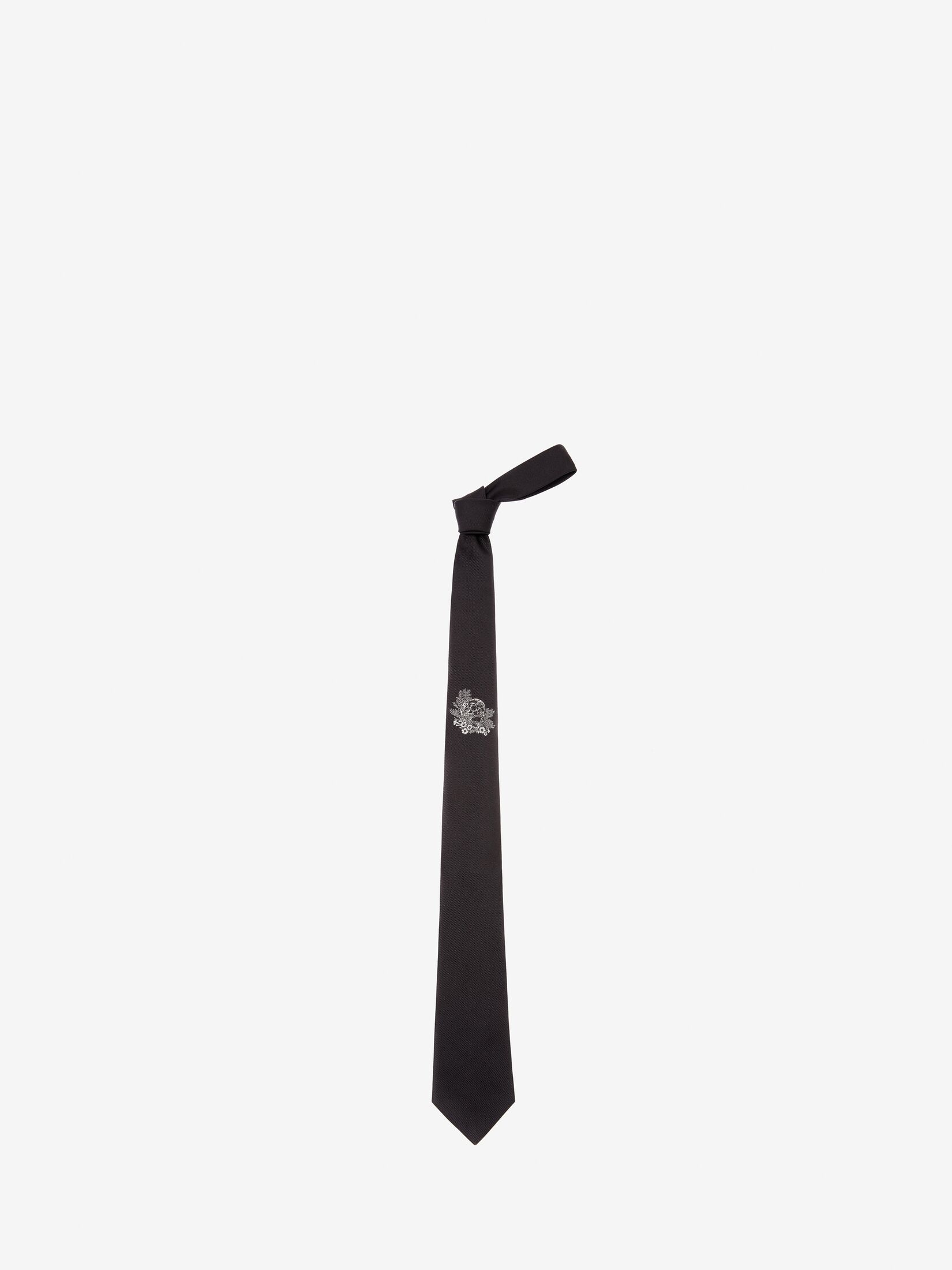 mcqueen skull tie