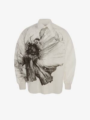 Flower Print Harness Shirt