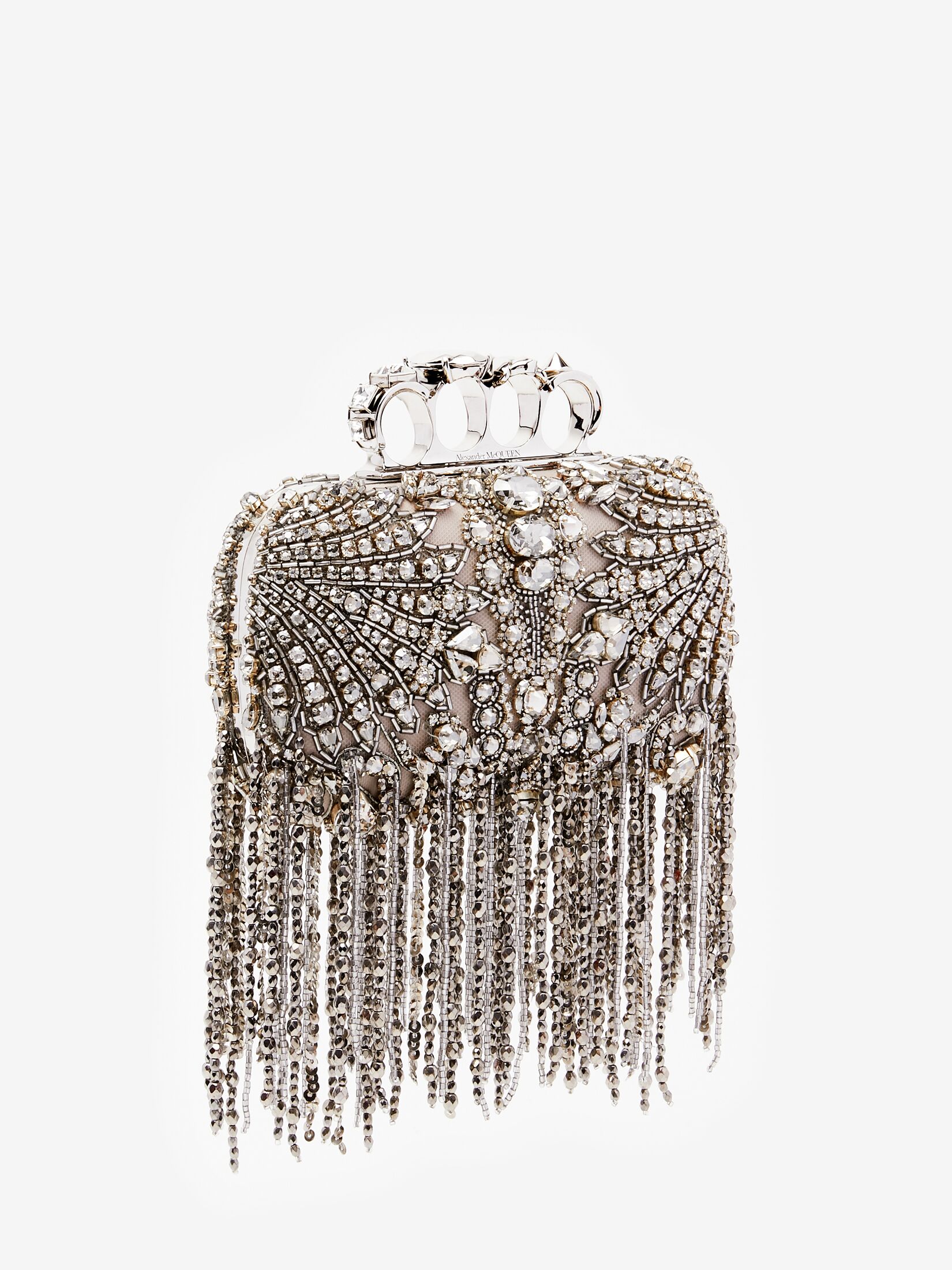 Exploded Victorian Jewel Knuckle Clutch