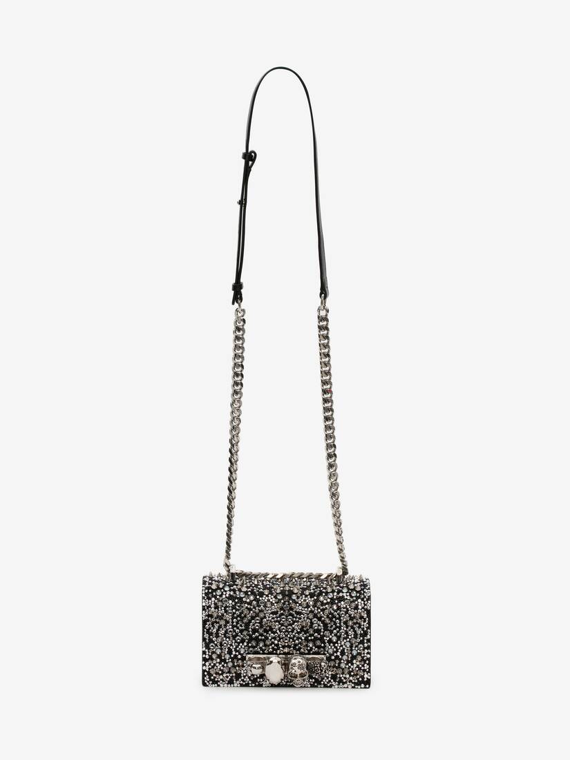 Crystal-embellished Mini Jewelled Satchel